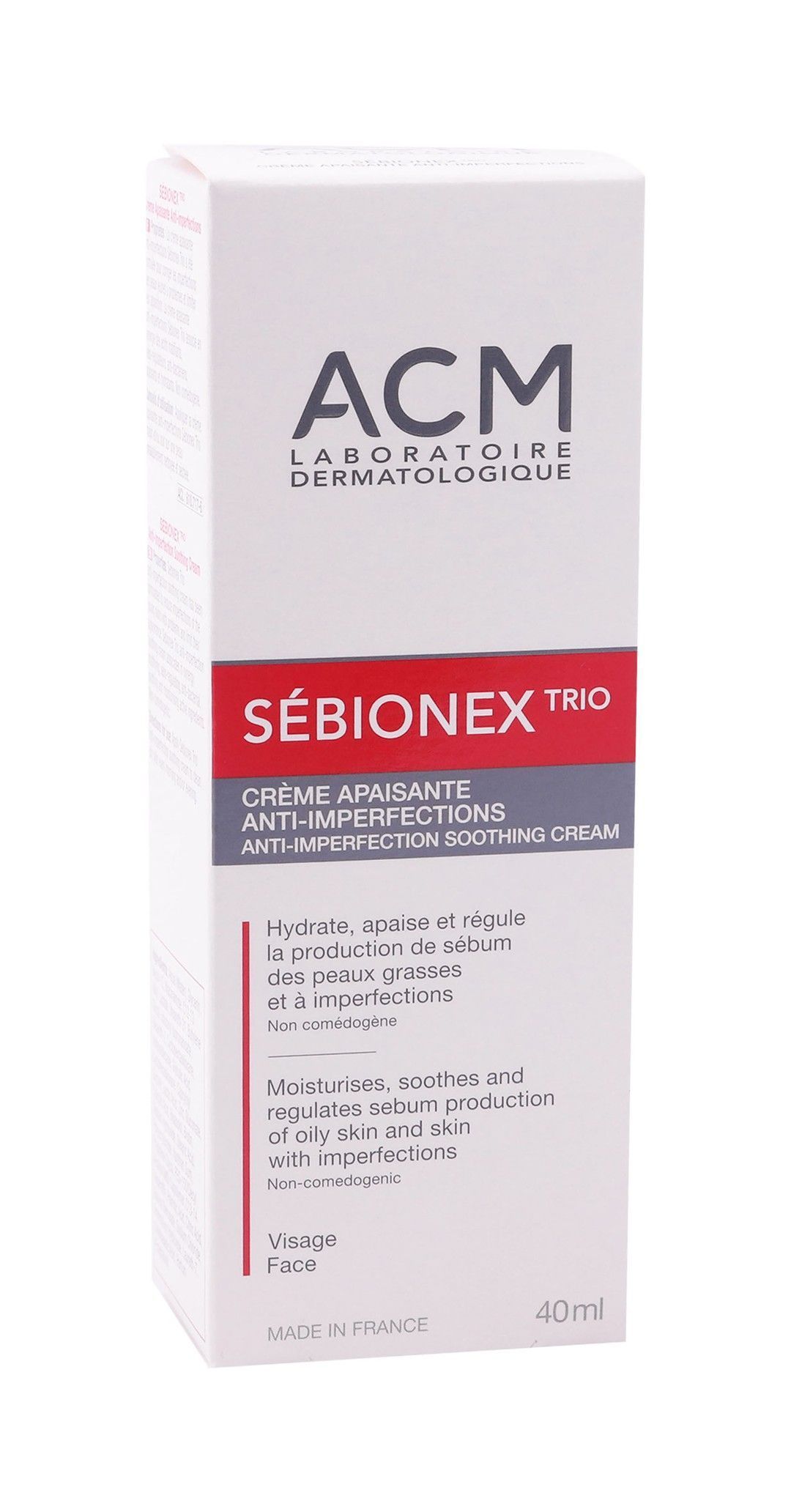 ACM Sebionex Trio Anti-Imperfection Soothing Face Cream 40ml