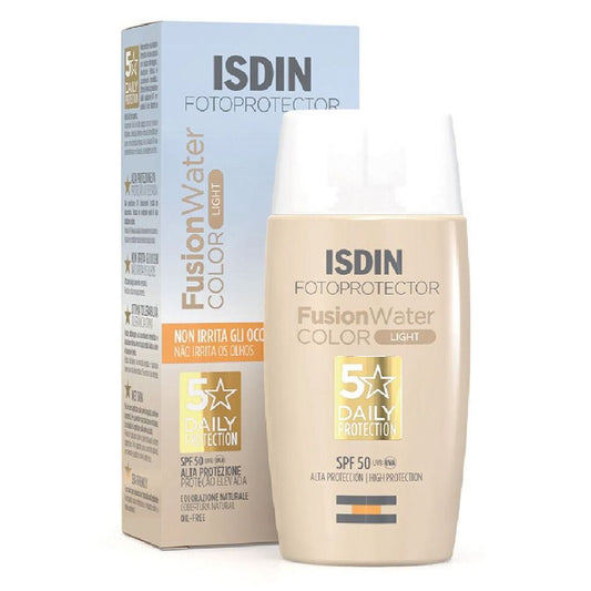 Isdin Fusion Water Light Color 50ml