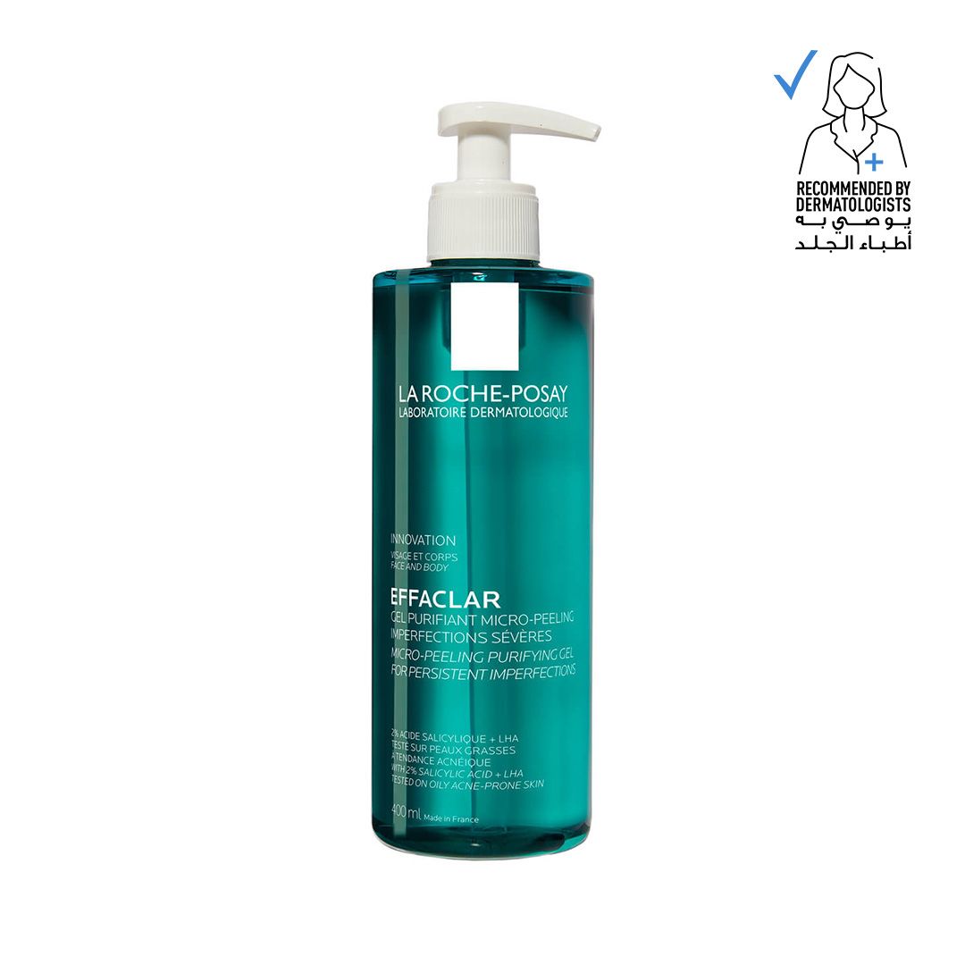 La Roche-Posay Effaclar Micropeeling Cleansing Gel with Salicylic Acid For Oily Skin 400ml