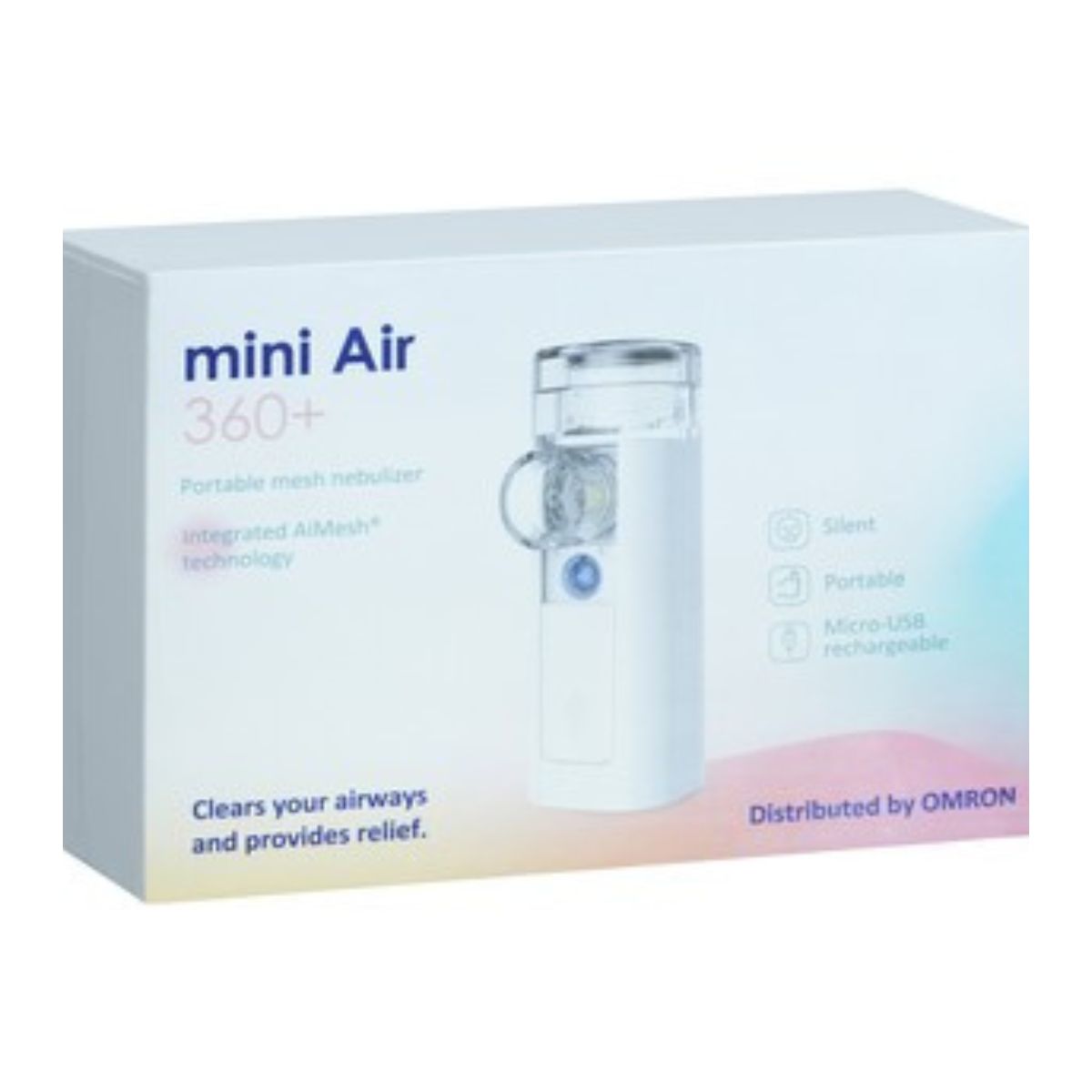 Omron Mini Air 360 Plus Portable Mesh Nebulizer