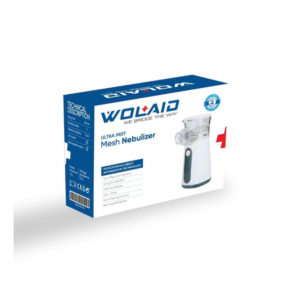 Wolaid Ultra Mist Mesh Nebulizer