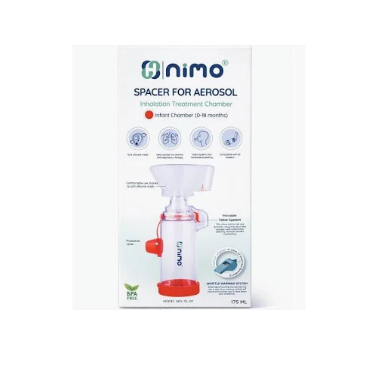 Nimo Aerosol Spacer 175 ML