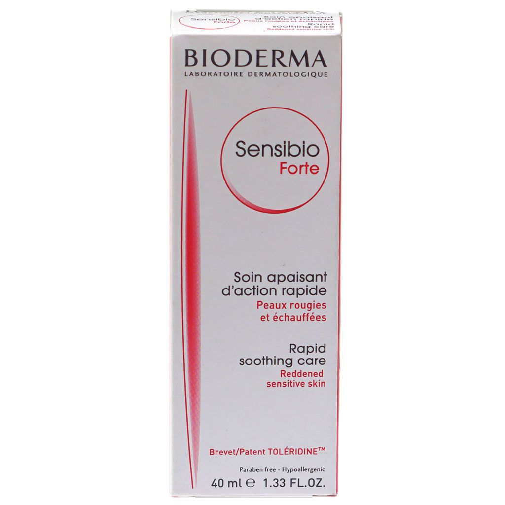 Bioderma Sensibio Forte Cream for Skin Moisturizing Skin Soothing 40ml