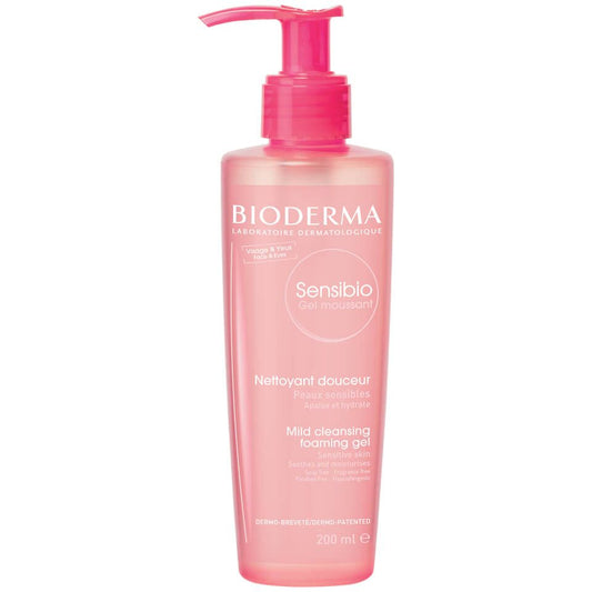 Bioderma Sensibio Gel Moussant for Skin Cleansing Skin Soothing 200ml