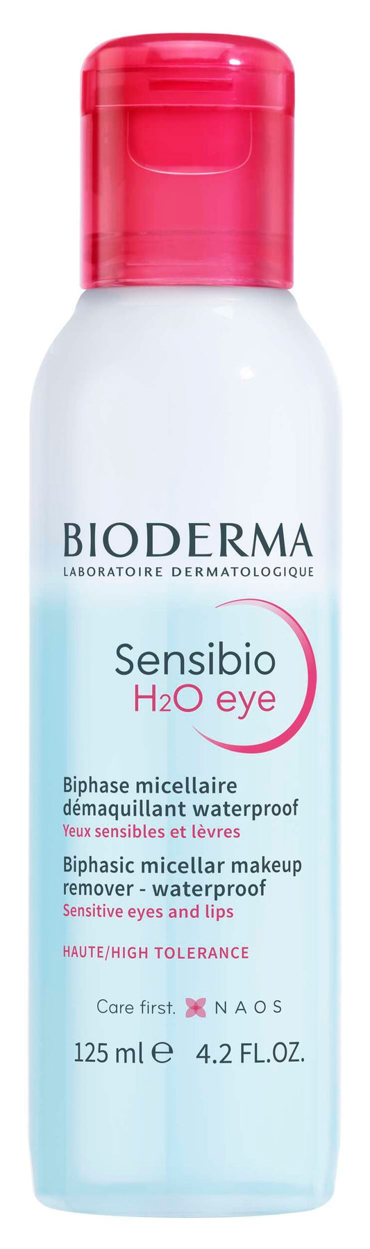 Bioderma Sensibio H2O Eye Makeup Remover for Skin Cleansing Skin Soothing 125ml