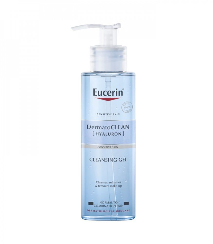 Eucerin DermatoClean Refreshing & Makeup Remover Gel Facial Cleanser 200ml