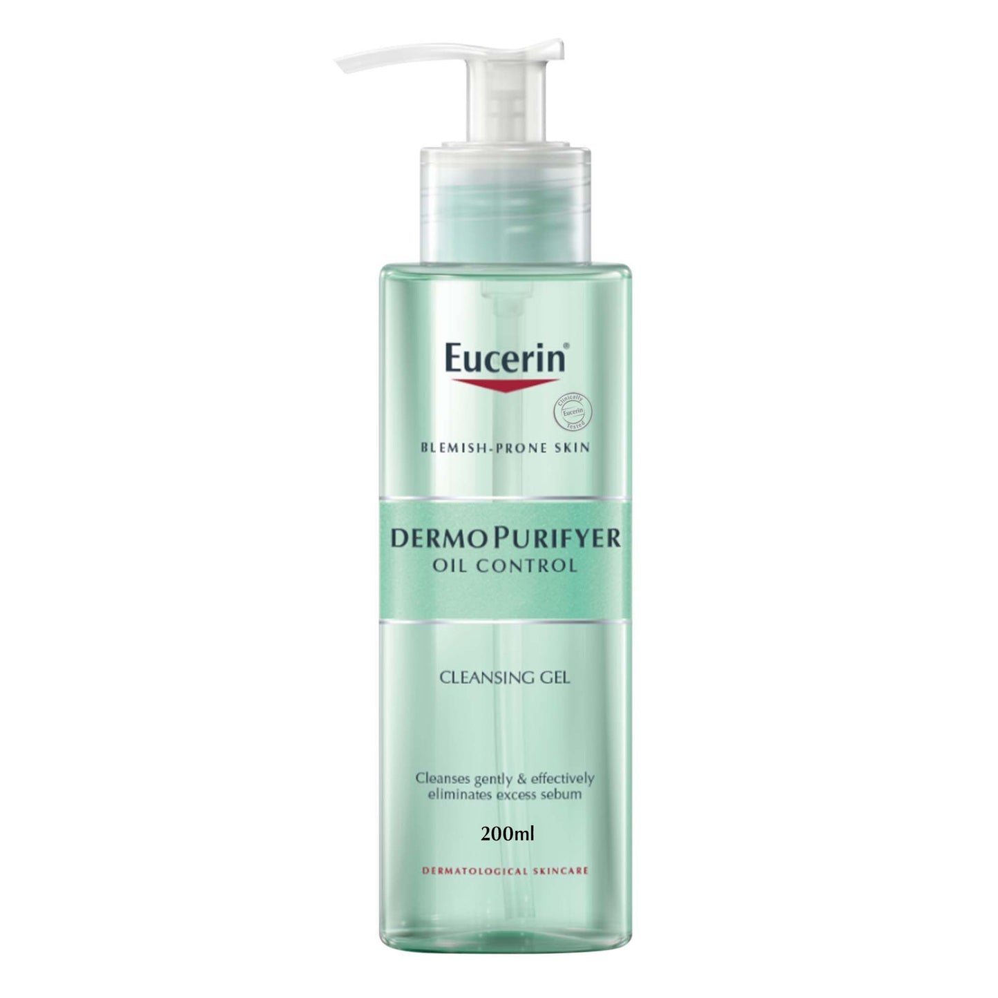 Eucerin DermoPurifyer Oil Control Face Cleansing Gel for Blemish & Acne-Prone 200ml