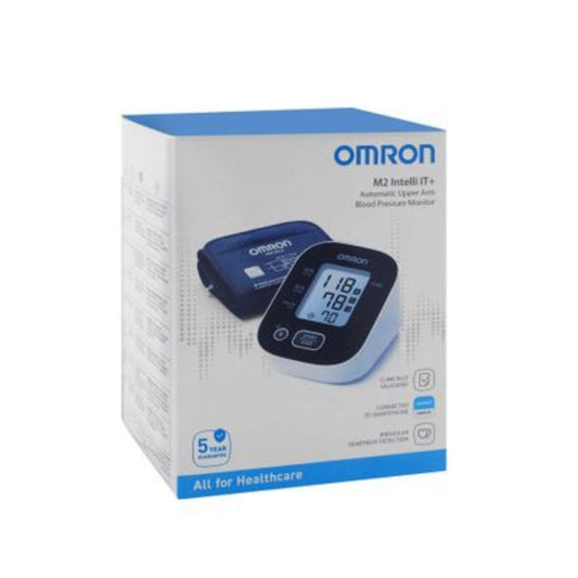 Omron Automatic Upper Arm Blood Pressure Monitor - White, M2 Intelli IT+