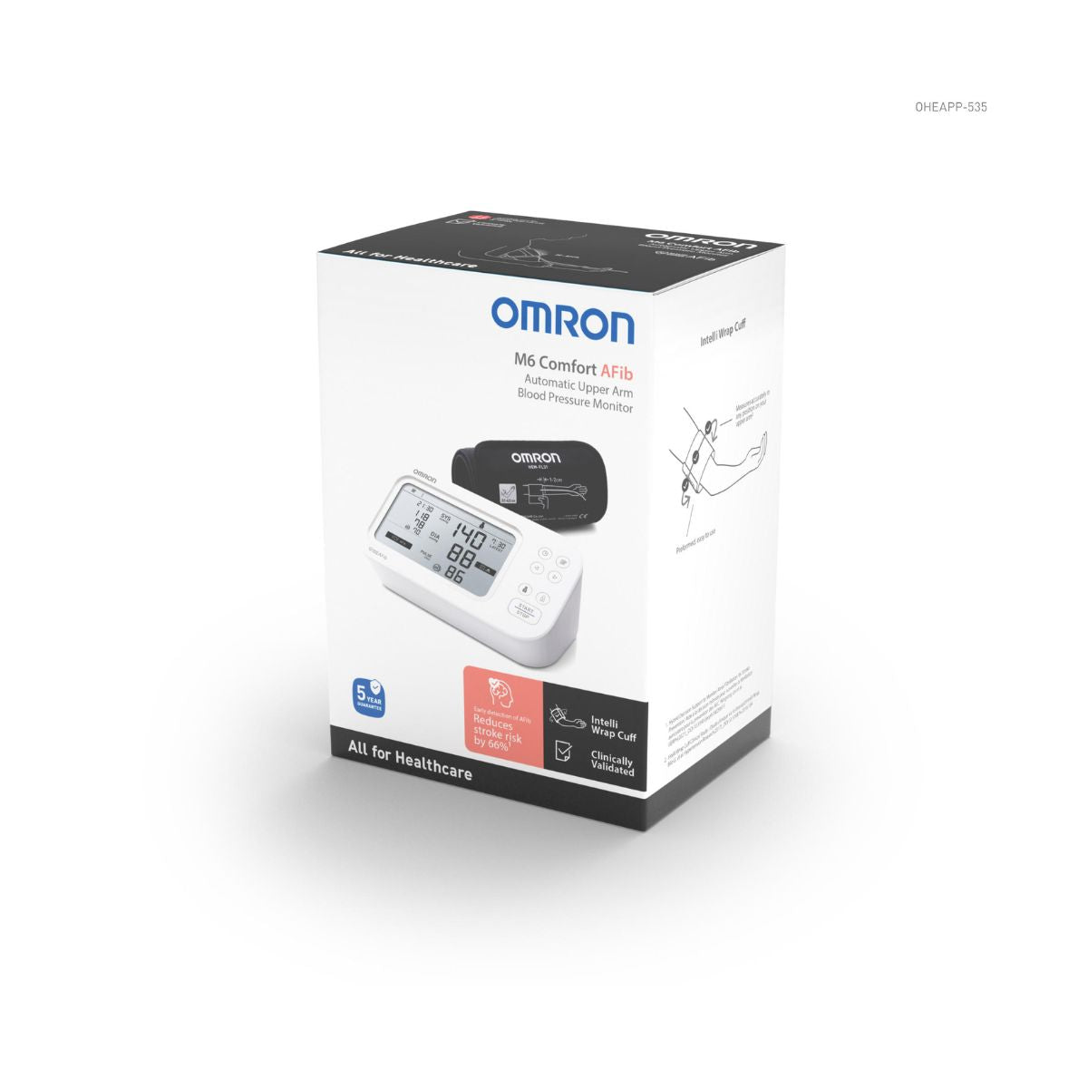 Omron M6 Comfort AFib Automatic Upper Arm Blood Pressure Monitor